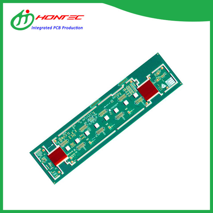 EM-891K PCB з цвёрдым згінаннем